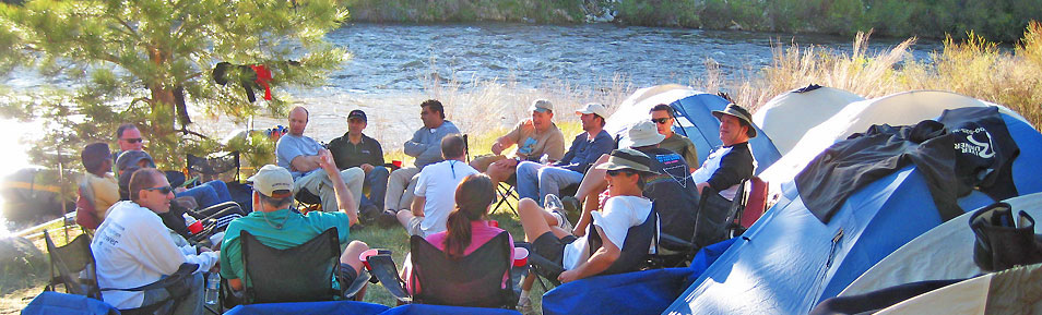 Overnight whitewater rafting trip on the Arkansas River in Buena Vista, Colorado.