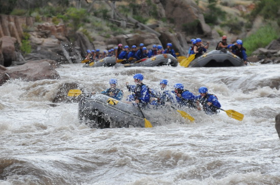River rafting in Colorado