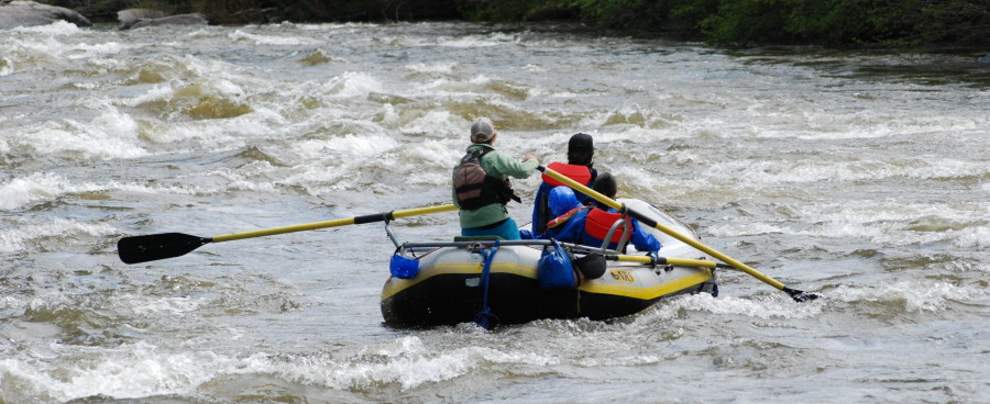 Scenic rafting trips in Colorado.