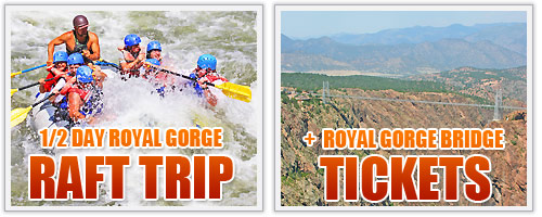 Royal Rafting Trip & Royal Gorge Bridge Tickets