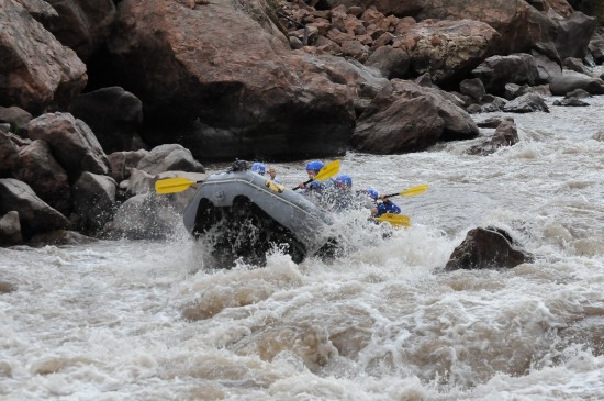 Royal Gorge rafting. 