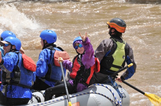 Colorado whitewater rafting trips. 