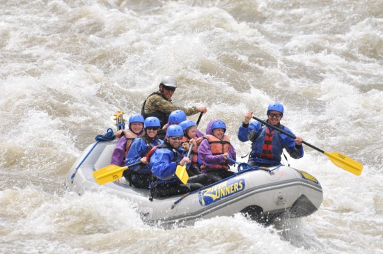 Raft Bighorn Sheep Canyon on the Arkansas River. 