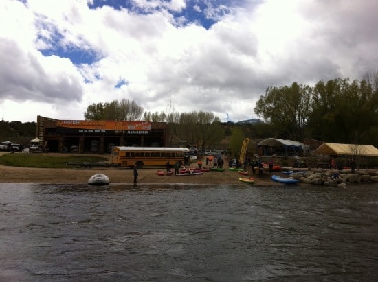 Colorado whitewater rafting guide. 
