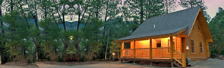 Cabins for rent at Mt. Princeton Hot Springs Resort