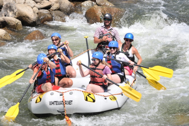 Family Reunion rafting trip. 