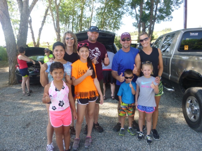 Browns Canyon rafting.