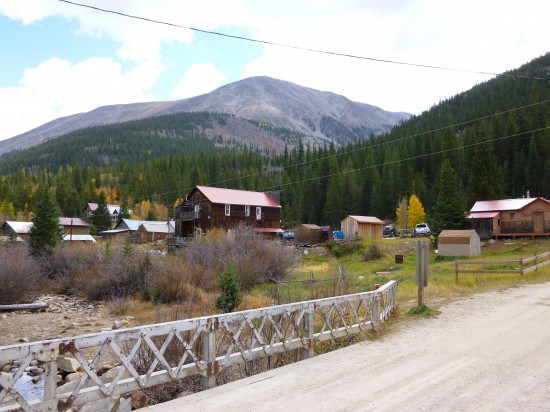 Back side of St. Elmo, Colorado