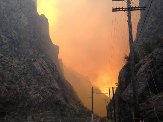 Royal Gorge Fire