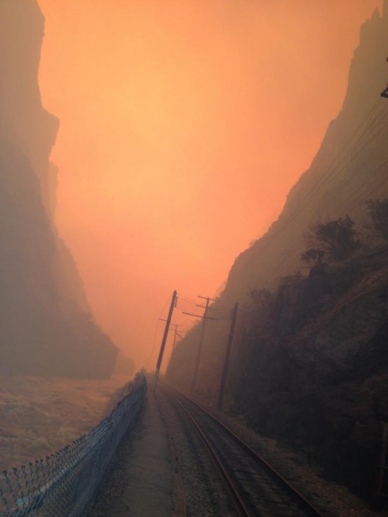 Royal Gorge Fire. 