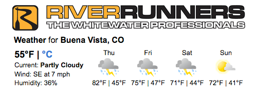 Buena Vista, Colorado weather