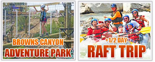Browns Canyon Adventure Park & Rafting Trip