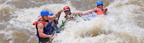 Get half off full-day rafting trips through the Royal Gorge when you book by December 18, 2012.