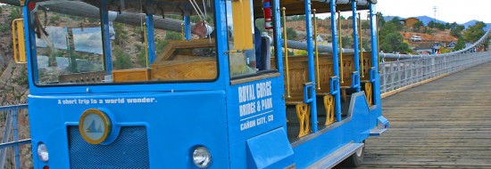 Ride the Trolley Across the Royal Gorge Bridge