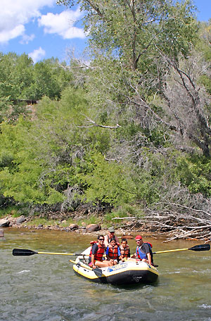 Family Rafting Near Colorado Springs