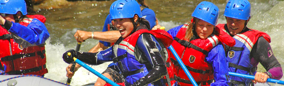 White water rafting