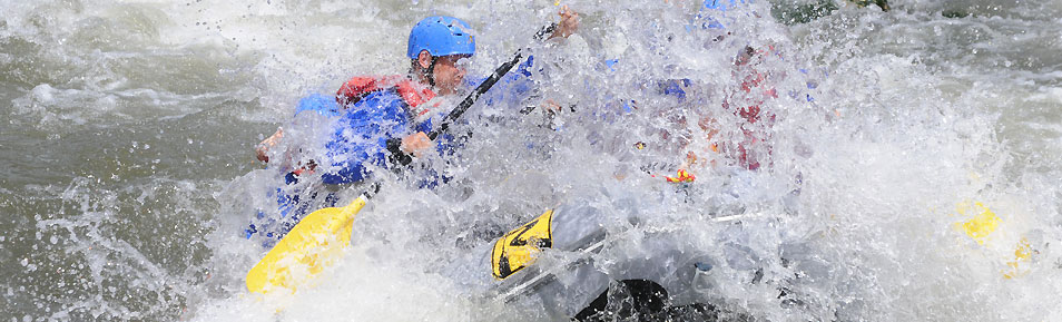 Whitewater rafting Browns Canyon.