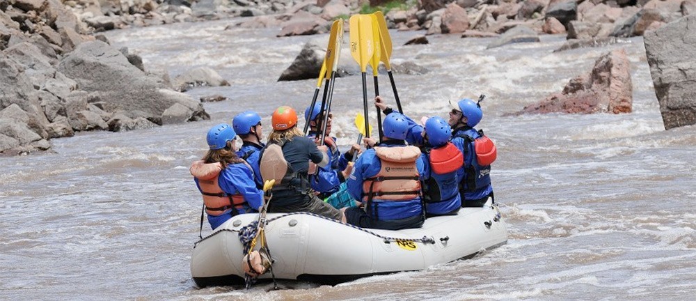 Colorado whitewater rafting.
