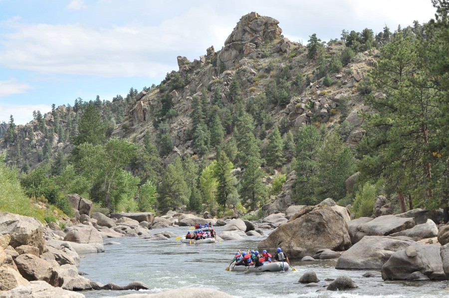 Colorado whitewater rafting.