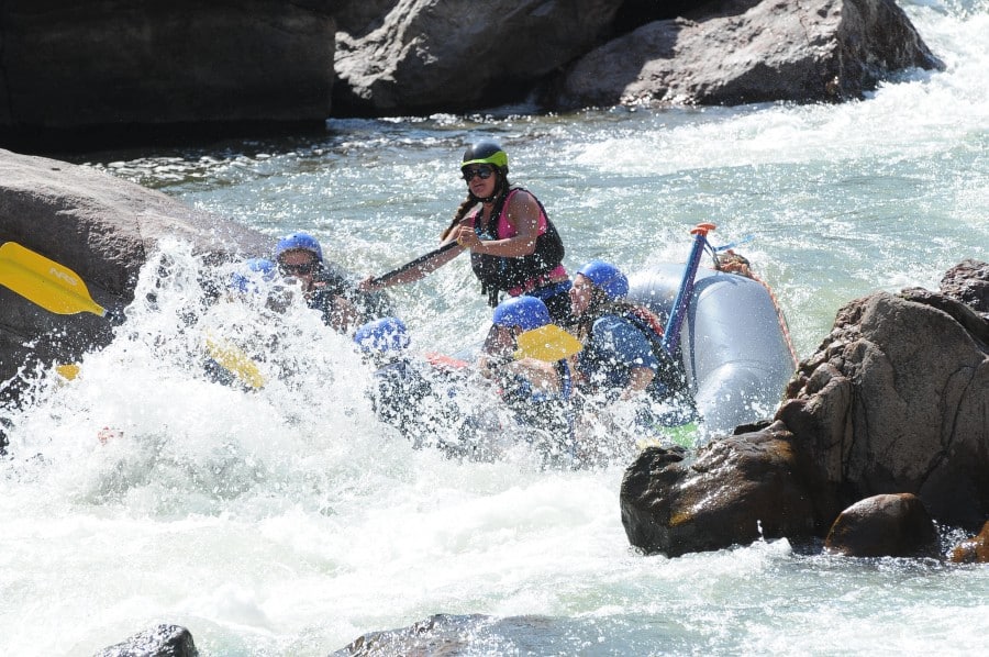 Canon city whitewater rafting