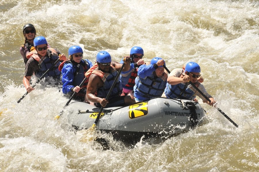 Raft the Arkansas River. 
