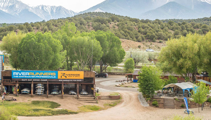 Whitewater rafting Browns Canyon. 